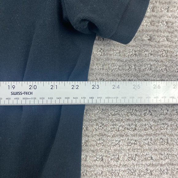 Eddie Bauer Polo Shirt Men Extra Large XL Black Casual Golf Outdoors 100% Cotton - Picture 5 of 6